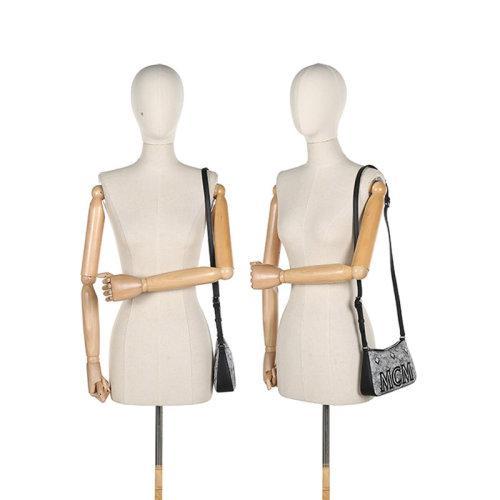 MCM/MCM【21秋冬新款】女士织物/配皮Vintage Jacquard onogram单肩斜挎包迷你款 MWSBATQ01 商品图4