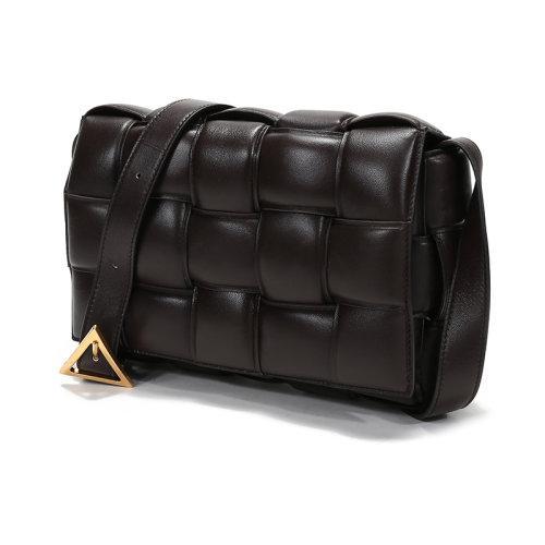 【现货秒发】Bottega Veneta/葆蝶家 女士皮革编织CASSETTE单肩斜挎包 591970 VCQR1 商品图1