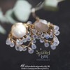 SpoiledBrat Jewelry 风铃系列 珍珠月光石耳环 商品缩略图2