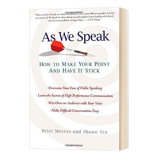 高xiao演讲 斯坦福受欢迎的沟通课 英文原版 As We Speak How to Make Your Point and Have It Stick 英文版进口原版英语书籍 商品图0