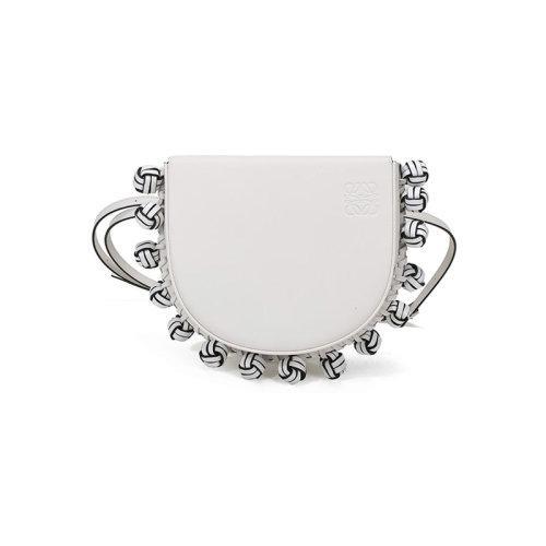 【国内现货】LOEWE/罗意威 女士HEEL系列牛皮绳结单肩斜挎包腰包 126 54AV01 商品图9