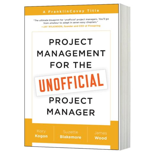非专业出身的项目管理经理专用管理指南 英文原版 Project Management for the Unofficial Project Manager 英文版进口英语书籍 商品图1