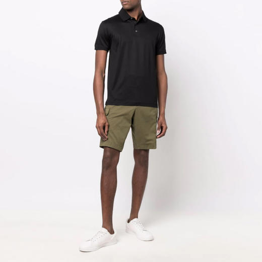 【一】EMPORIO ARMANI 阿玛尼 男士短袖T恤 黑色 8N1F98 1JUVZ 0999 商品图3