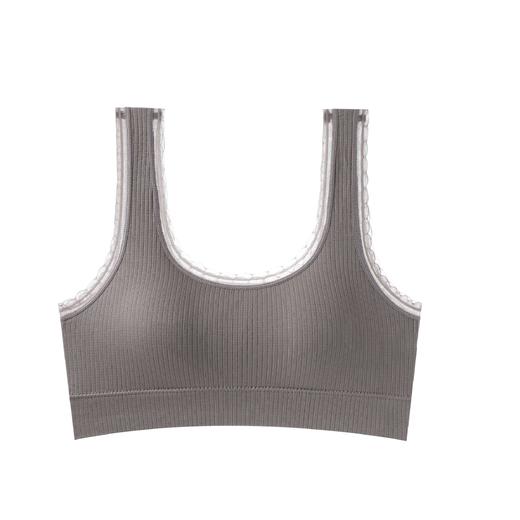 【搭配王炸】高弹舒适打底美背蕾丝&千鸟格蚕丝吊带内衣 可外穿 可内搭 胸垫可拆卸 商品图14