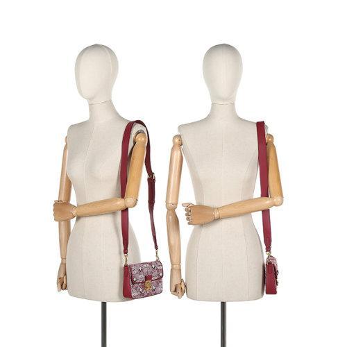 MCM/MCM【21秋冬新款】男女中性织物/配皮Vintage Jacquard onogram单肩斜挎包手拿包小号 MWRBATQ04 商品图9