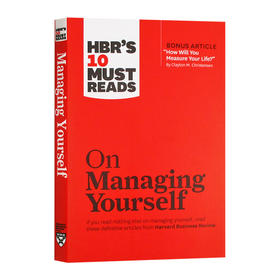 哈佛商业评论管理必读 自我发现与重塑 英文原版 HBR's 10 Must Reads on Managing Yourself 英文版 进口原版英语书籍