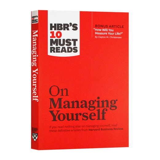 哈佛商业评论管理必读 自我发现与重塑 英文原版 HBR's 10 Must Reads on Managing Yourself 英文版 进口原版英语书籍 商品图0