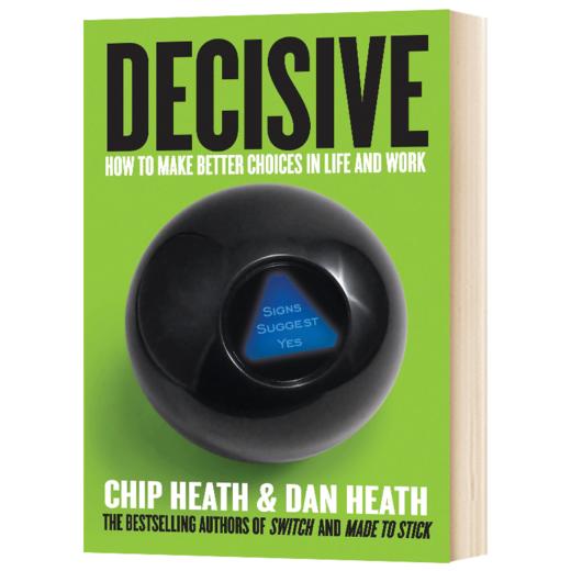 行为设计学 掌控关键决策 英文原版 Decisive How to Make Better Choices in Life and Work 自我提升 英文版进口原版英语书籍 商品图1