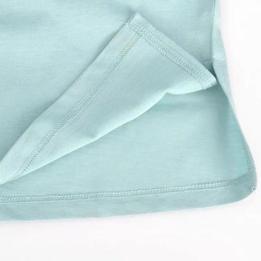 小护士亲肤棉拼色家居短袖裙-女JMQ024 商品图7