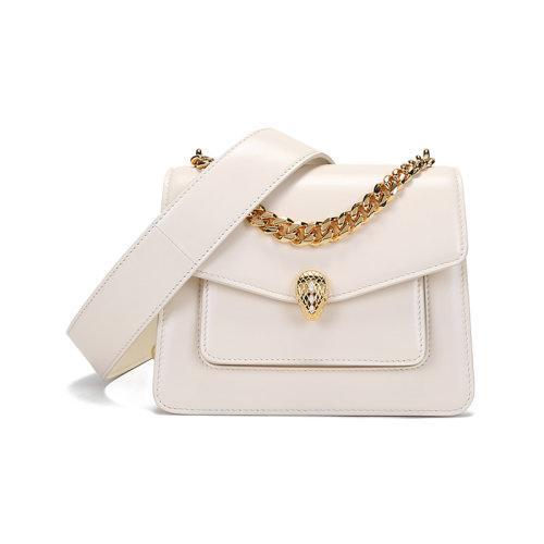 BVLGARI/宝格丽 女士SERPENTI FOREVER系列羊皮小号蛇头扣手提单肩斜挎包 291231 商品图0