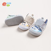 贝贝怡宝宝春秋款鞋婴儿防滑软底学步鞋0-1-2岁3幼童鞋子防撞 商品缩略图1