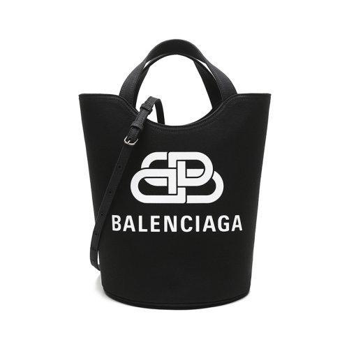 Balenciaga/巴黎世家【21秋冬新款】 女士织物手提单肩斜挎包水桶包托特包M码 599332 2HH13 商品图0