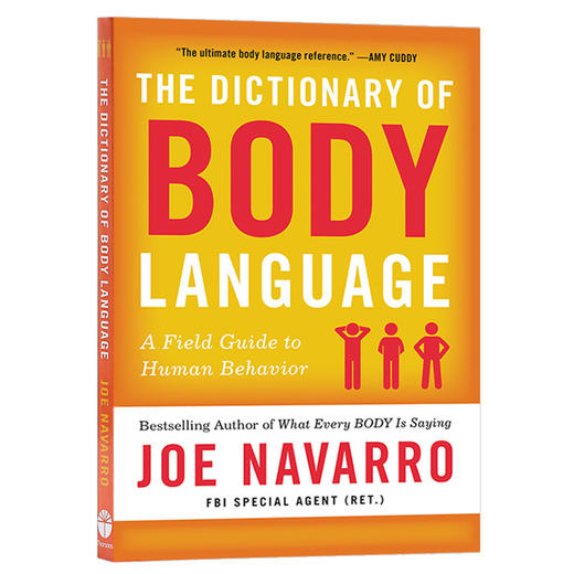 Collins 身体语言词典 英文原版 The Dictionary of Body Language 身体语言之书 Joe Navarro 前FBI特工乔 纳瓦罗新作 英文版进口英语书籍 商品图1