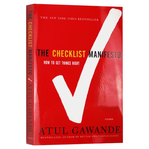 清单革命 英文原版 The Checklist Manifesto 阿图葛文德医生 进口原版英语书籍 全英文版 商品图3