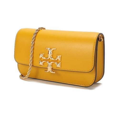 【现货秒发】 Tory Burch/汤丽柏琦 2021春夏 TB女包 ELEANOR系列牛皮手机包链条包单肩斜挎包 77082 商品图6