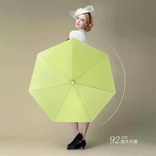 紫丁香全自动三折纳米伞 ”不会湿“的女士7骨伞 护手防回弹 55cm 商品图0