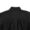 Fumito Ganryu  Pleated Shirt  背后褶皱短袖衬衫 纯色衬衫 商品缩略图4