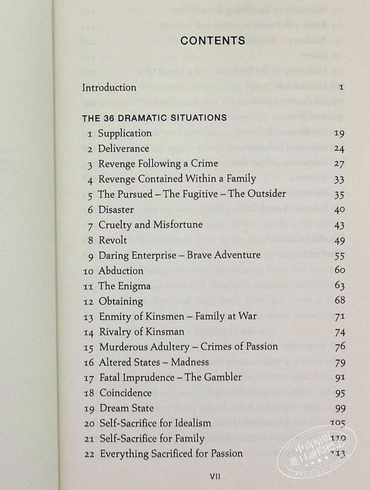 【中商原版】36个戏剧方位 英文原版 艺术 The Thirty-Six Dramatic Situations Mike Figgis Faber 商品图4