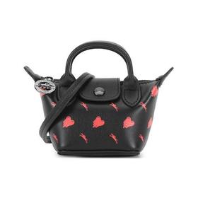 【国内现货】Longchamp/珑骧 2021款 女士皮革手提单肩斜挎包零钱包饺子包迷你包 10099 EUA