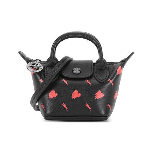 【国内现货】Longchamp/珑骧 2021款 女士皮革手提单肩斜挎包零钱包饺子包迷你包 10099 EUA 商品图0