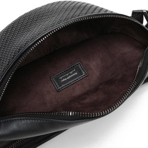 【现货秒发】ERMENEGILDOZEGNA/杰尼亚 男士牛皮革胸包斜挎包腰包 202 LHPTA C1514P 商品图4