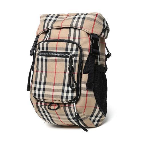 【国内现货】BURBERRY/博柏利 男款格纹织物手提单肩包 80144301 商品图1