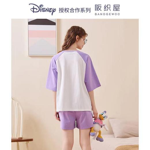 阪织屋迪士尼系列棉质印花插肩短袖短裤套头套装3922650906002 商品图1