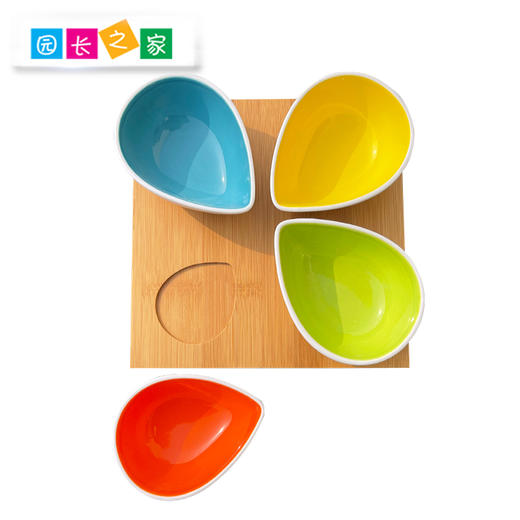 四色盘颜色认知舀的工作u口碗 商品图4