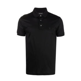 【一】EMPORIO ARMANI 阿玛尼 男士短袖T恤 黑色 8N1F98 1JUVZ 0999