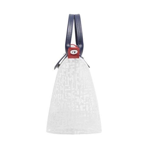 Longchamp/珑骧 女士LE PLIAGE LGP系列透明PVC小号手提单肩斜挎包 1512 HQM 商品图2