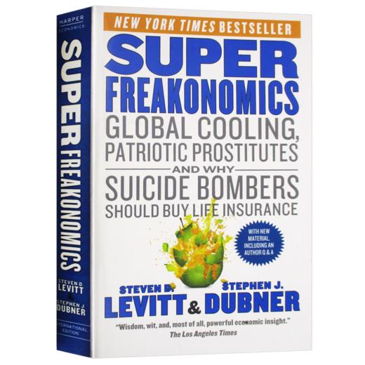 Collins 魔鬼经济学 英文原版书 SuperFreakonomics 超爆魔鬼经济学 比尔盖茨推荐 正版进口书籍 英文版 商品图1