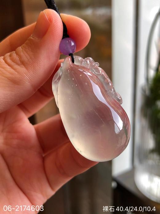 玻璃飘翠福瓜裸石【06-2174603】具体价格微信咨询 商品图3