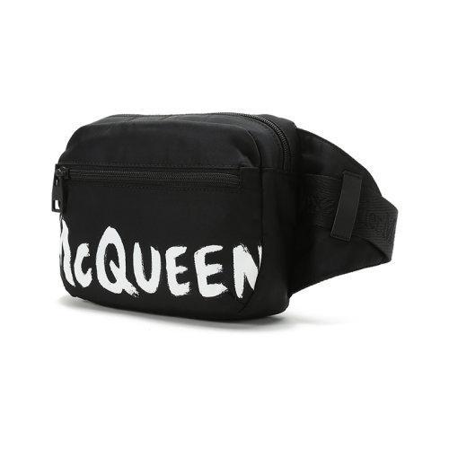 【国内现货】Alexander McQueen/亚历山大麦昆 2021款 男士织物胸包斜挎包腰包 625512 HWC2B 商品图1