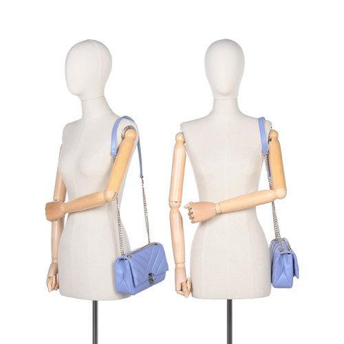 【国内现货】BVLGARI/宝格丽 2021款 女士小号SERPENTI CABOCHON系列羊皮蛇头扣绗缝手提单肩斜挎包 290617 商品图4