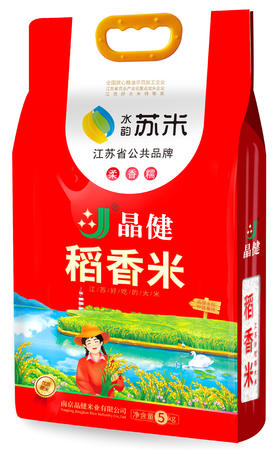 【晶健】水韵苏米稻香米   5kg