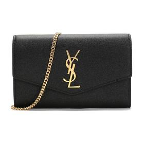 【国内现货】SAINT LAURENT PARIS/SAINT LAURENT PARIS 圣罗兰女士牛皮单肩包斜挎包手拿包 607788 1GF0J