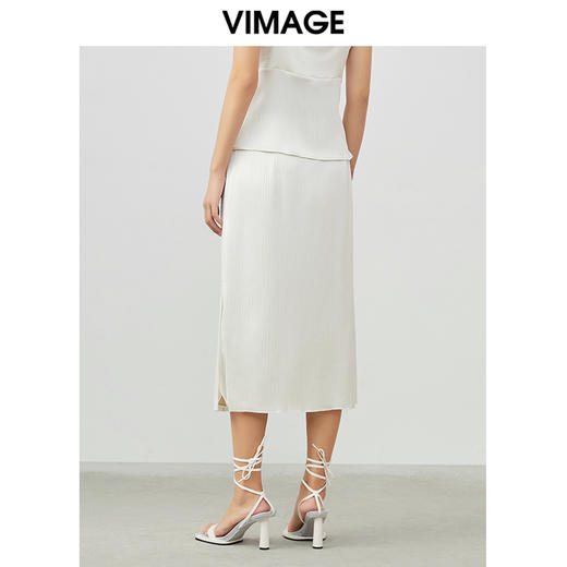 VIMAGE纬漫纪夏季新款时尚舒适半裙V1706312 商品图4