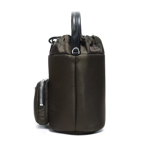 【现货秒发】PRADA/普拉达  女士单肩包 织物水桶包手提 1BE026 2CKI F099H V OOO 商品图3