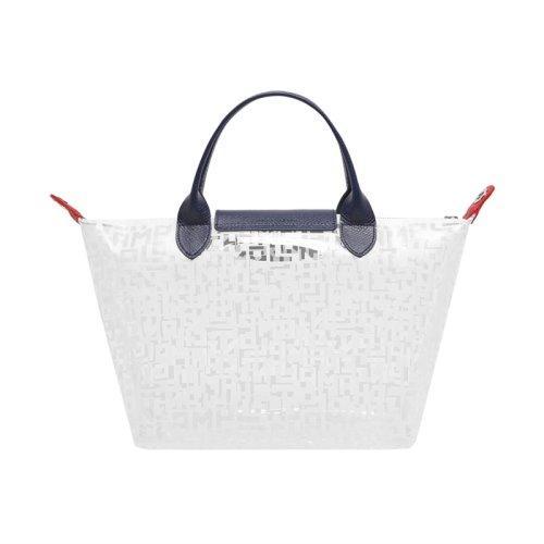Longchamp/珑骧 女士LE PLIAGE LGP系列透明PVC小号手提单肩斜挎包 1512 HQM 商品图3