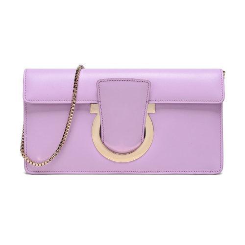 【现货秒发】Salvatore Ferragamo/菲拉格慕 女士THALIA系列牛皮手提单肩包 21F816 商品图5