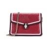 【国内现货】BVLGARI/宝格丽 2021款 女士SERPENTI DIAMOND BLAST系列皮质蛇头扣单肩斜挎包腰包手拿包 288845 商品缩略图0