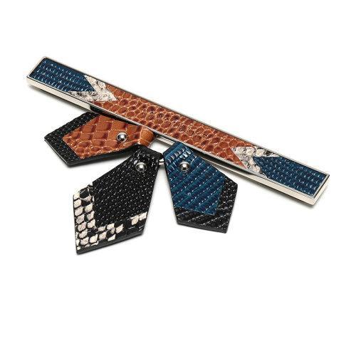 Longchamp/珑骧 女士GAMEON系列金属配皮挂饰 34068 EYS 商品图3