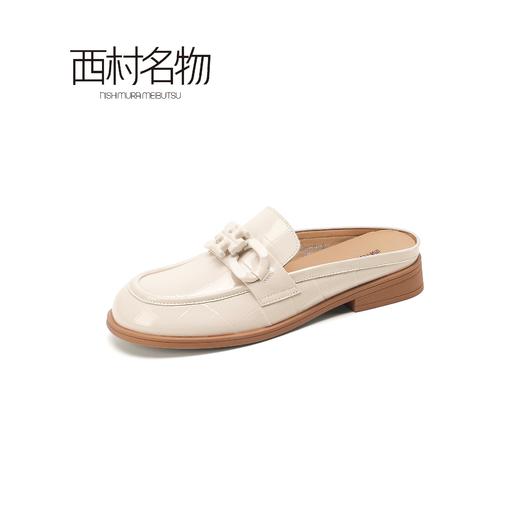 西村名物2022春夏新款穆勒拖凉拖鞋女夏单鞋子X22AH19971 商品图2