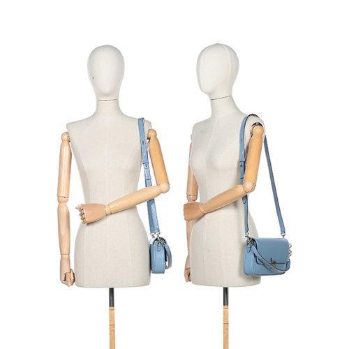 【高圆圆同款儿同款】Michael Kors/迈克·科尔斯 2021款 MK女包小号BRADSHAW系列皮质手提单肩斜挎包 30S1S2BL1L 商品图9