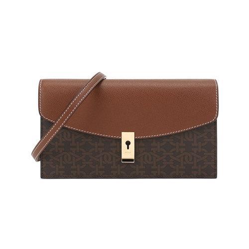 BALLY/巴利 女士TPU单肩斜挎包手拿包B型交织字母图案 LILITH TPM 商品图0