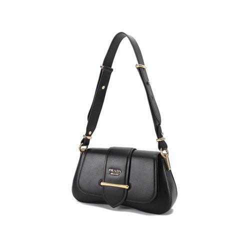 PRADA/普拉达 2021款 女士Sidonie系列皮革手提单肩包 1BD228 2AIX 商品图1
