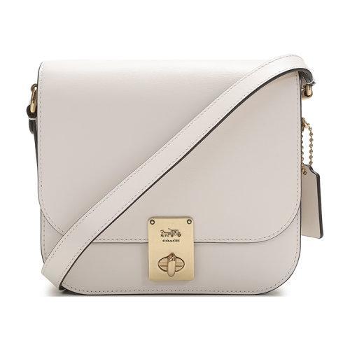 COACH/蔻驰 女士HUTTON系列皮革哈顿小方包单肩斜挎包 610 商品图0