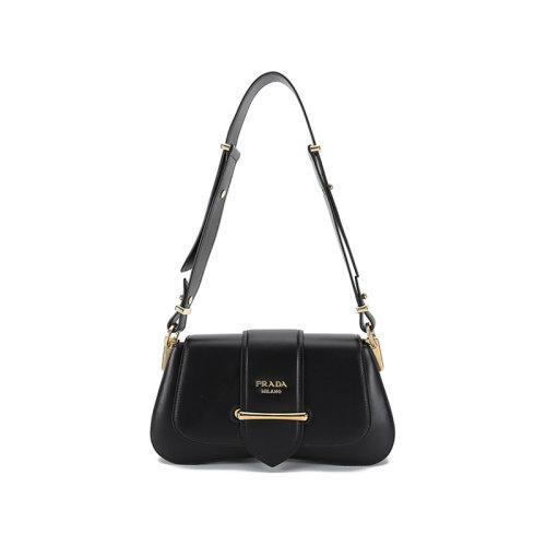 PRADA/普拉达 2021款 女士Sidonie系列皮革手提单肩包 1BD228 2AIX 商品图0