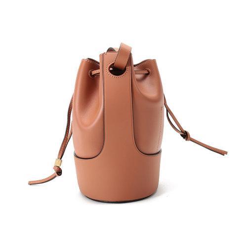【国内现货】LOEWE/罗意威 女士Balloon系列小号牛皮革单肩斜挎包水桶包抽绳包 326 75AC31 商品图1