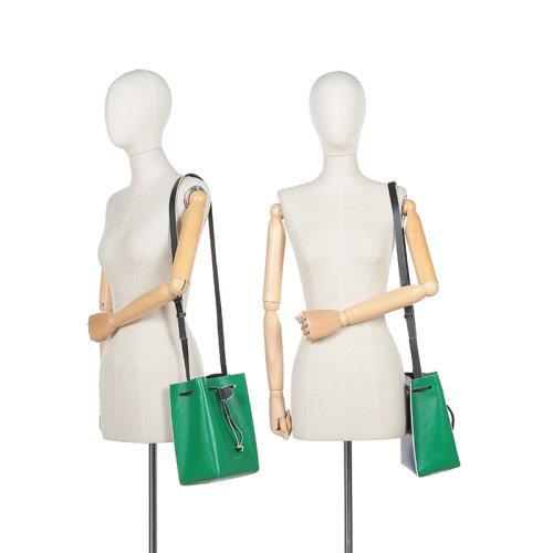 【国内现货】MARNI/玛尼 2021款 女士牛皮革单肩斜挎包抽绳包水桶包 SCMP0040Q0 P2644 商品图4